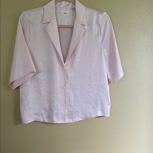 Wilfred Light Pink Button-Down Shirt